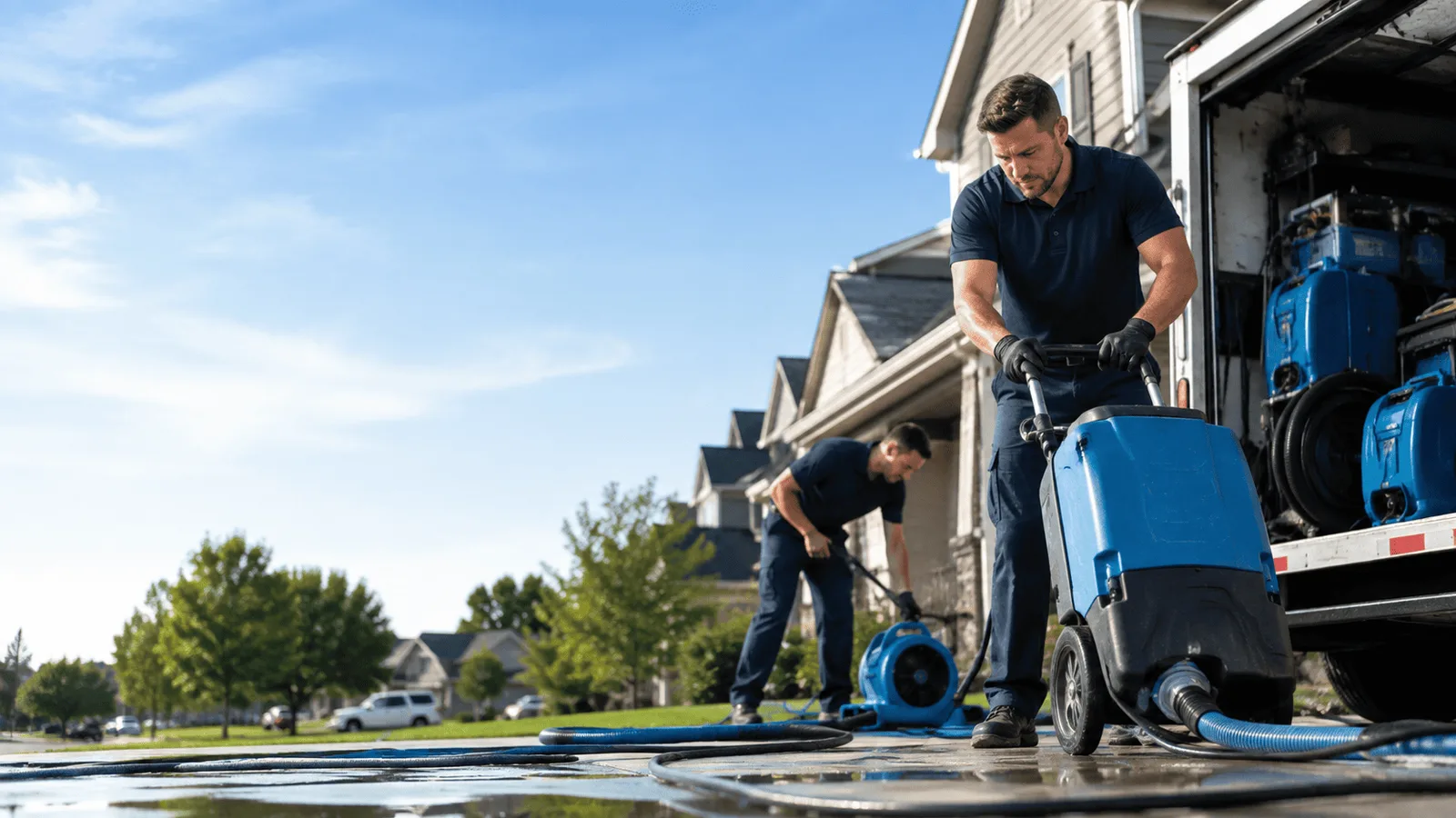 Odor Removal being performed in Garden City, ID